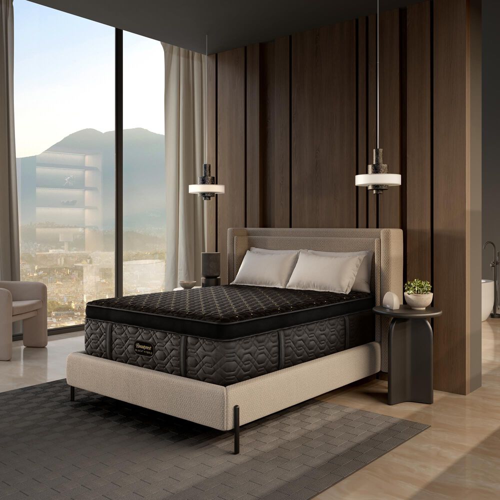 Beautyrest Black Hybrid Series 4 Plush Apex Top Full Mattress, , large