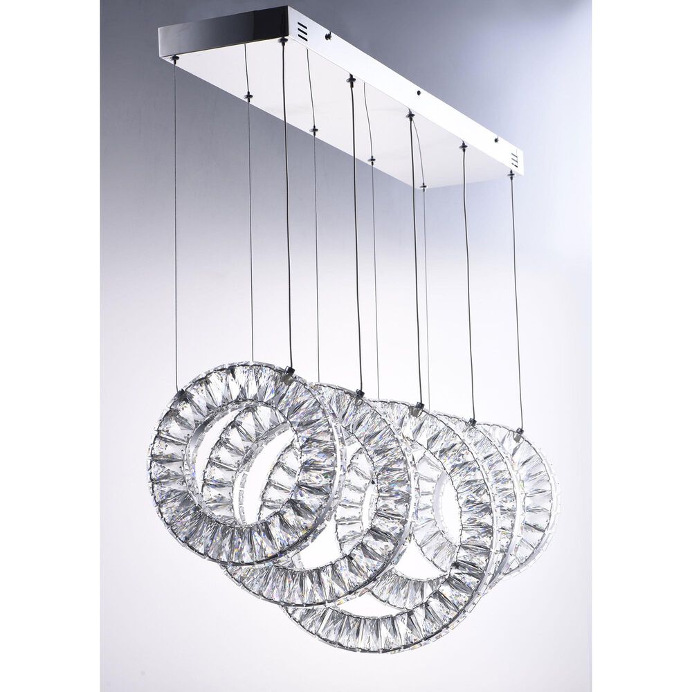 Maxim Lighting Charm 5-Light Chandelier in Polished Chrome, , large