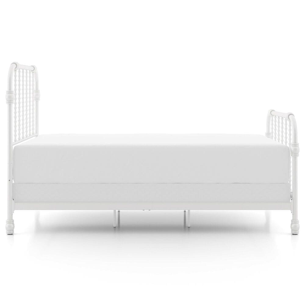 Furniture of America Wren Twin Spindle Kids Bed in White, , large