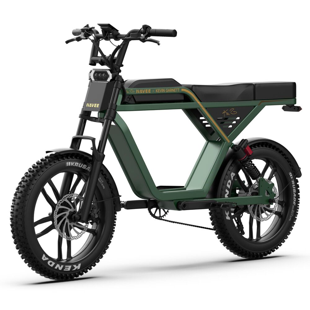 Navee KG05 Electric Bicycle in Green and Gold, , large