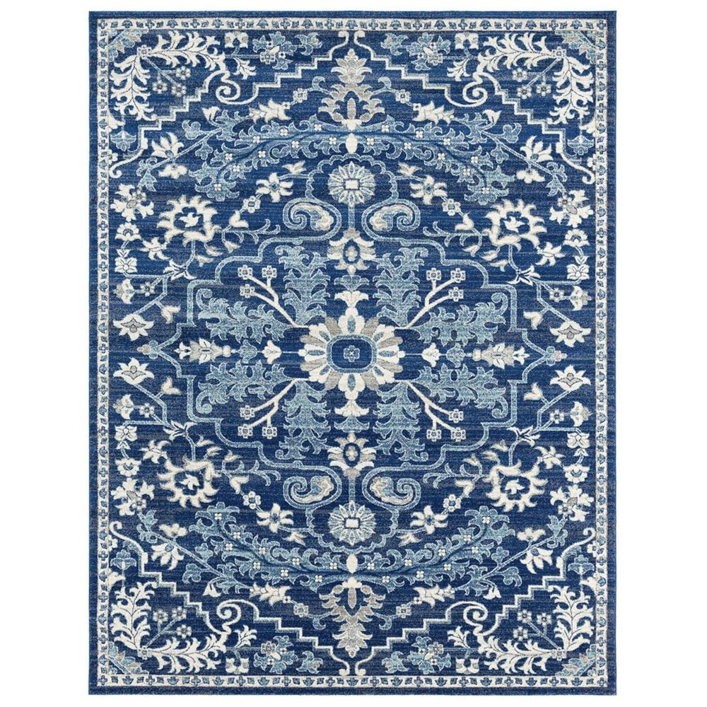 Surya Harput HAP-1068 7"10" x 10"3" Beige, Gray and Teal Area Rug, , large