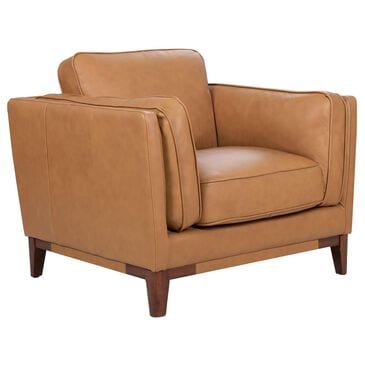 Italiano Furniture Pendry Accent Chair in Caramel Saddle, , large