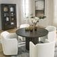 Millenium Radkin 5-Piece Round Dining Set in Burnished Brown, , large