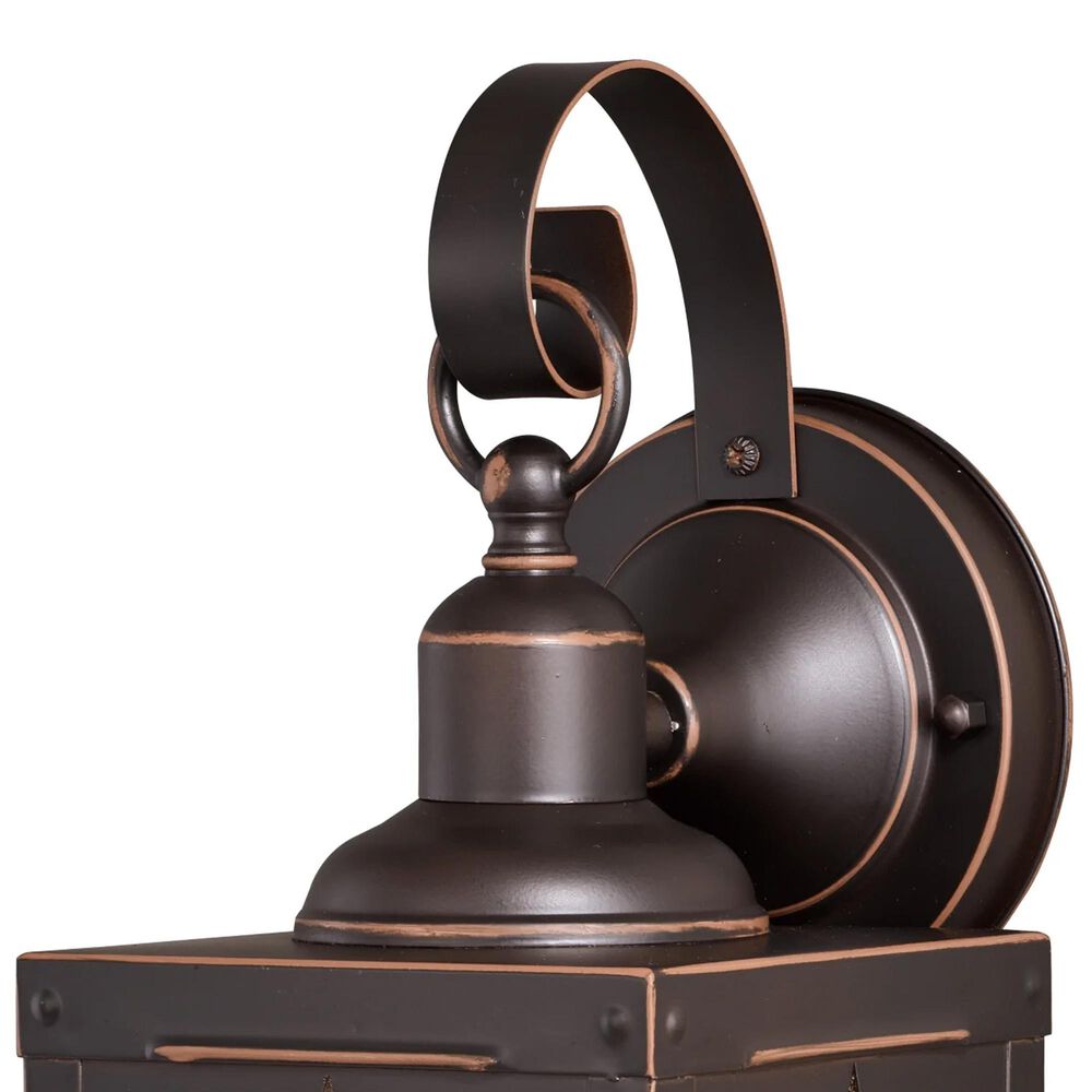 Vaxcel International Co. Ltd. Ranger 1-Light Bronze Rustic Texas Star Outdoor Wall Light, , large