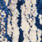 Nourison Twilight 2" x 3" Ivory and Blue Area Rug, , large