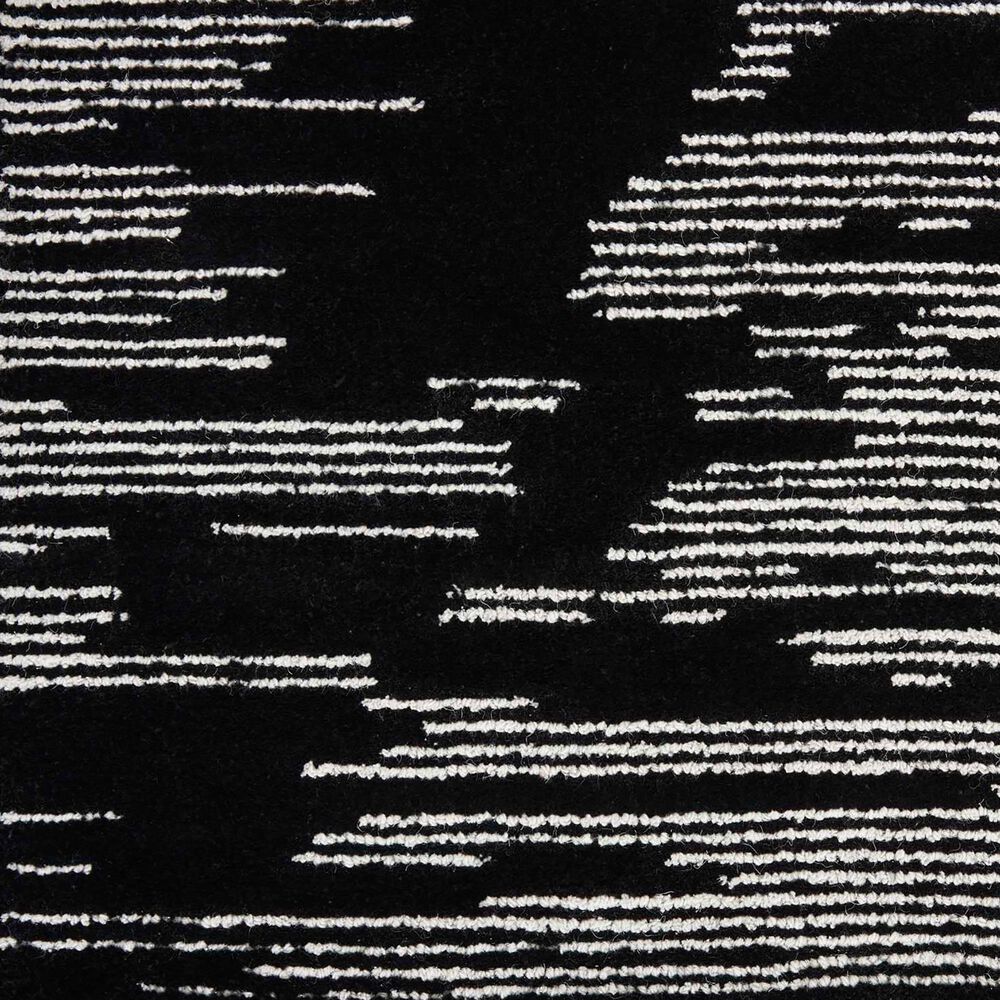 Nourison Ma30 Star 2&#39;3&quot; x 8&#39; Black and Ivory Runner, , large