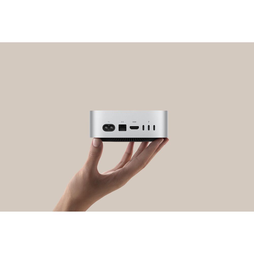 Apple Mac Mini Desktop - M4 Chip - 10 Core - 32GB RAM - 512GB SSD in Silver, , large