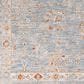 Surya Avant Garde 12" x 15" Orange, Blue and Beige Area Rug, , large