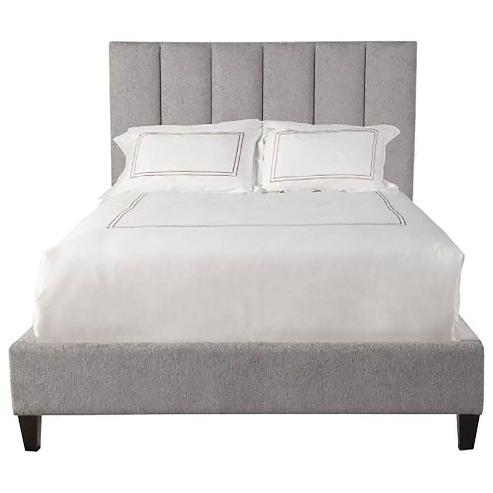 Simeon Collection Avery Queen  BAVE&#35;8000HB-FBR-STR Upholstered Bed in Stream, , large