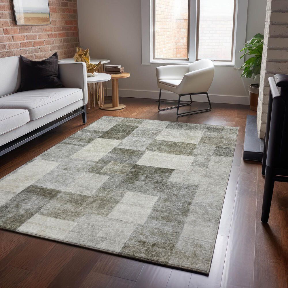Dalyn Rug Company Pacifica PA12 3&#39; x 5&#39; Taupe Area Rug, , large