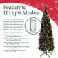 Timberlake 6 ft Christmas Tree with 250 LED Lights in Green and White, , large