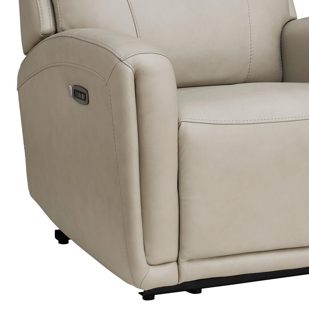 Kelsey Nosal Pincara Power Auto Glide Recliner with Adjustable Headrest in Bone, , large