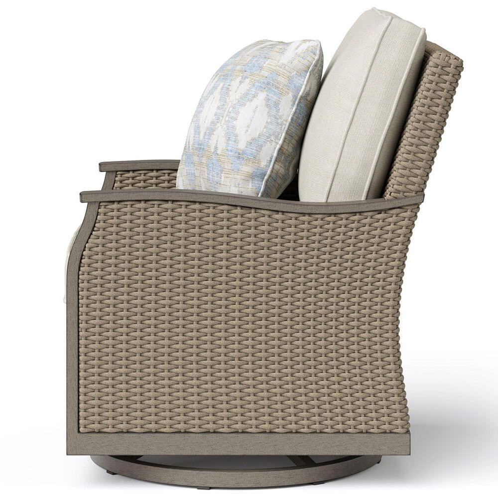 Clear Creek Collection Trenton Swivel Chair in Ladybug Linen, , large