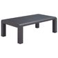 Zuo Modern Rolig Patio Coffee Table in Black, , large