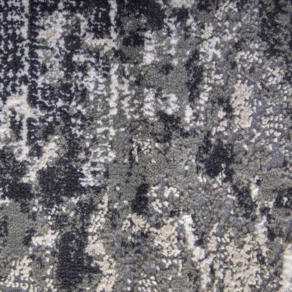 Feizy Prasad Ivory and Charcoal 10" x 13"2" Area Rug, , large