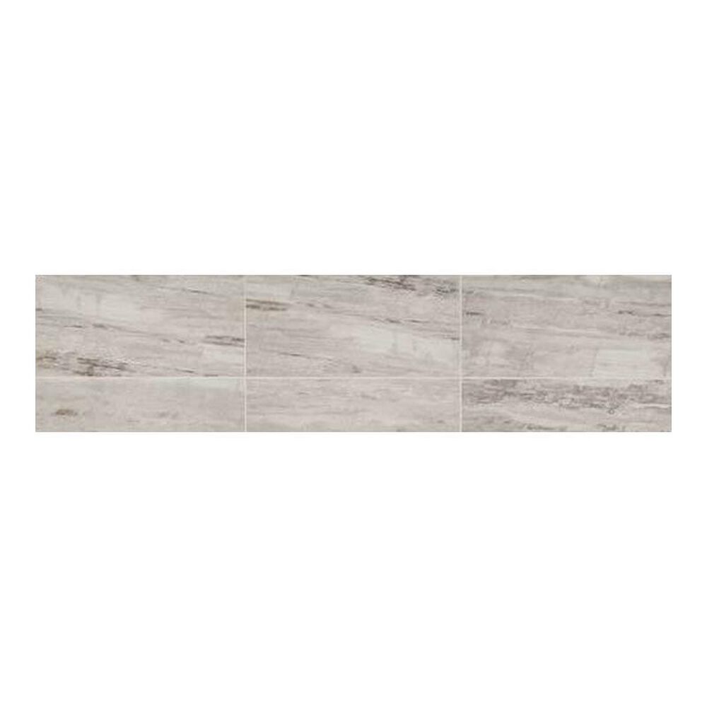 Dal-Tile River Marble Silver Springs 6" x 24" Matte Porcelain Tile, , large
