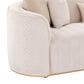 Vista Haus Ariana Stationary Sofa in Beige Velvet, , large