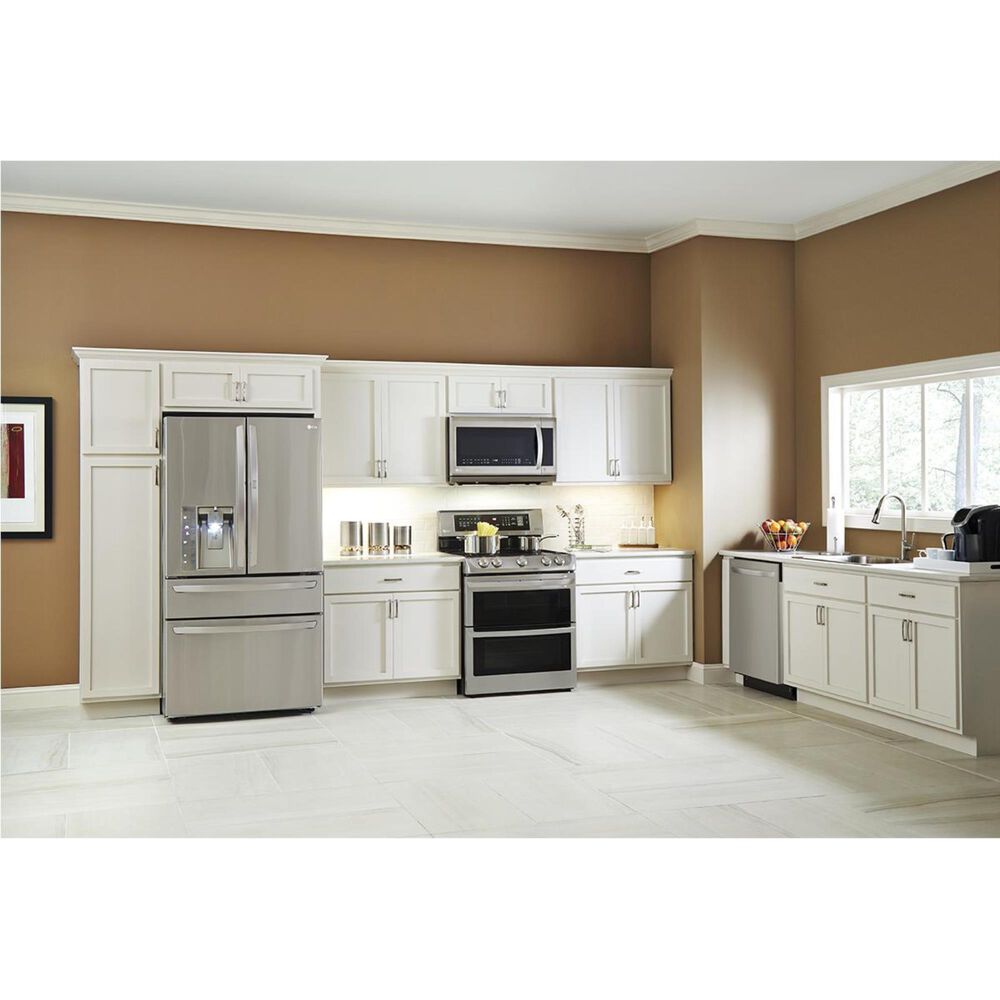 LG 7.3 Cu. Ft. Freestanding Electric Double Oven Range with Ceramic Top in Stainless Steel, , large