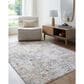 Surya Dresden White, Gray, Medium Gray, Light Slate, Mustard and Rust 12" x 15" Area Rug, , large
