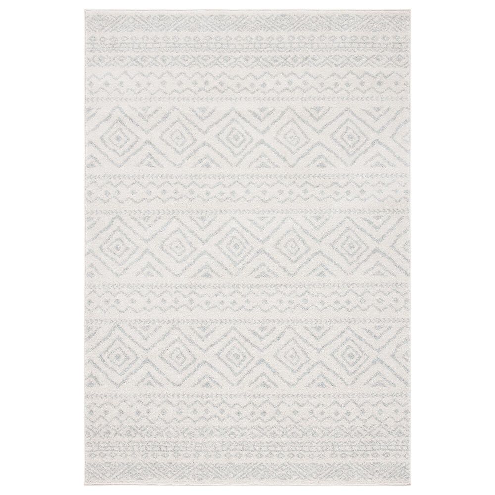 Safavieh Tulum 9" x 12" Ivory and Light Grey Area Rug, , large