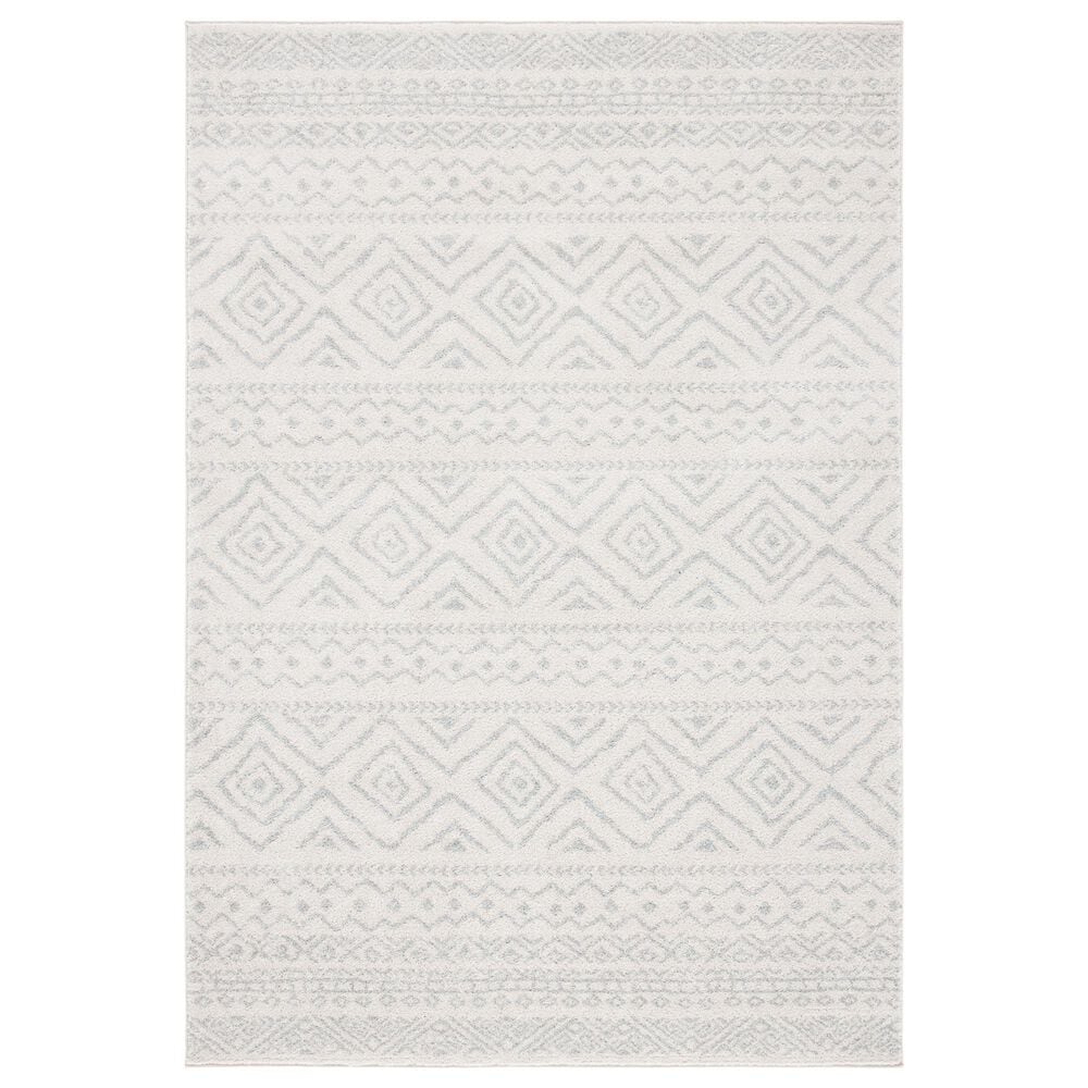Safavieh Tulum 9" x 12" Ivory and Light Grey Area Rug, , large