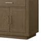 Lexora Home Abbey 80" Double Bathroom Vanity in Grey Oak with 2 cm White Cultured Marble Top and Rectangular Sinks, , large