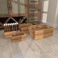 Maple and Jade Coastal Storage Basket in Light Brown (Set of 4), , large