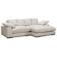 Moe"s Home Collection Plunge 2-Piece Stationary Sectional in Sahara, , large