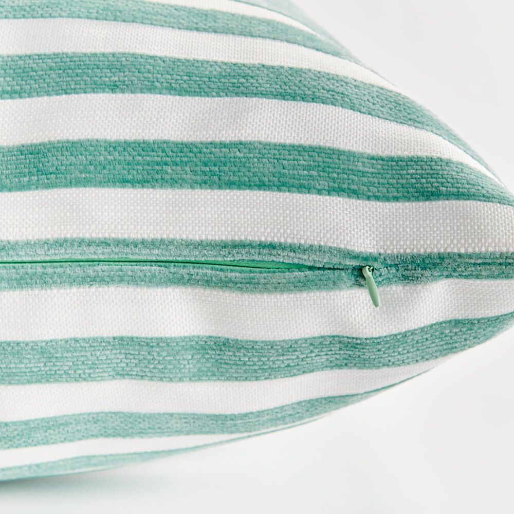 Napa Home and Garden Gideon 24&quot; x 24&quot; Indoor/Outdoor Throw Pillow in Seafoam, , large