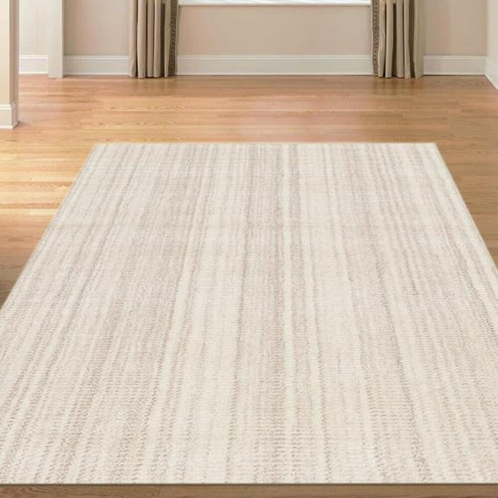 Radici USA Fascinosa 6&#39; x 9&#39; Beige Area Rug, , large