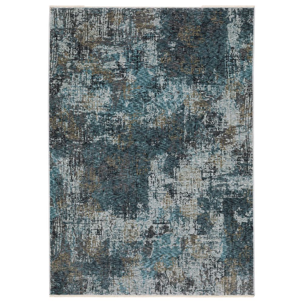 Oriental Weavers Hayden 2"3" x 7"6" Blue and Grey Runner, , large