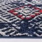 Safavieh Adirondack ADR202N 2"6" x 8" Vintage Navy and Light Grey Runner, , large