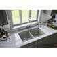 MS International 32.5" 50/50 Undermount Double Bowl Kitchen Sink in Matte Gray, , large