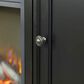 Wycliff Bay Hartford 75" Fireplace TV Stand in Black and Gray, , large