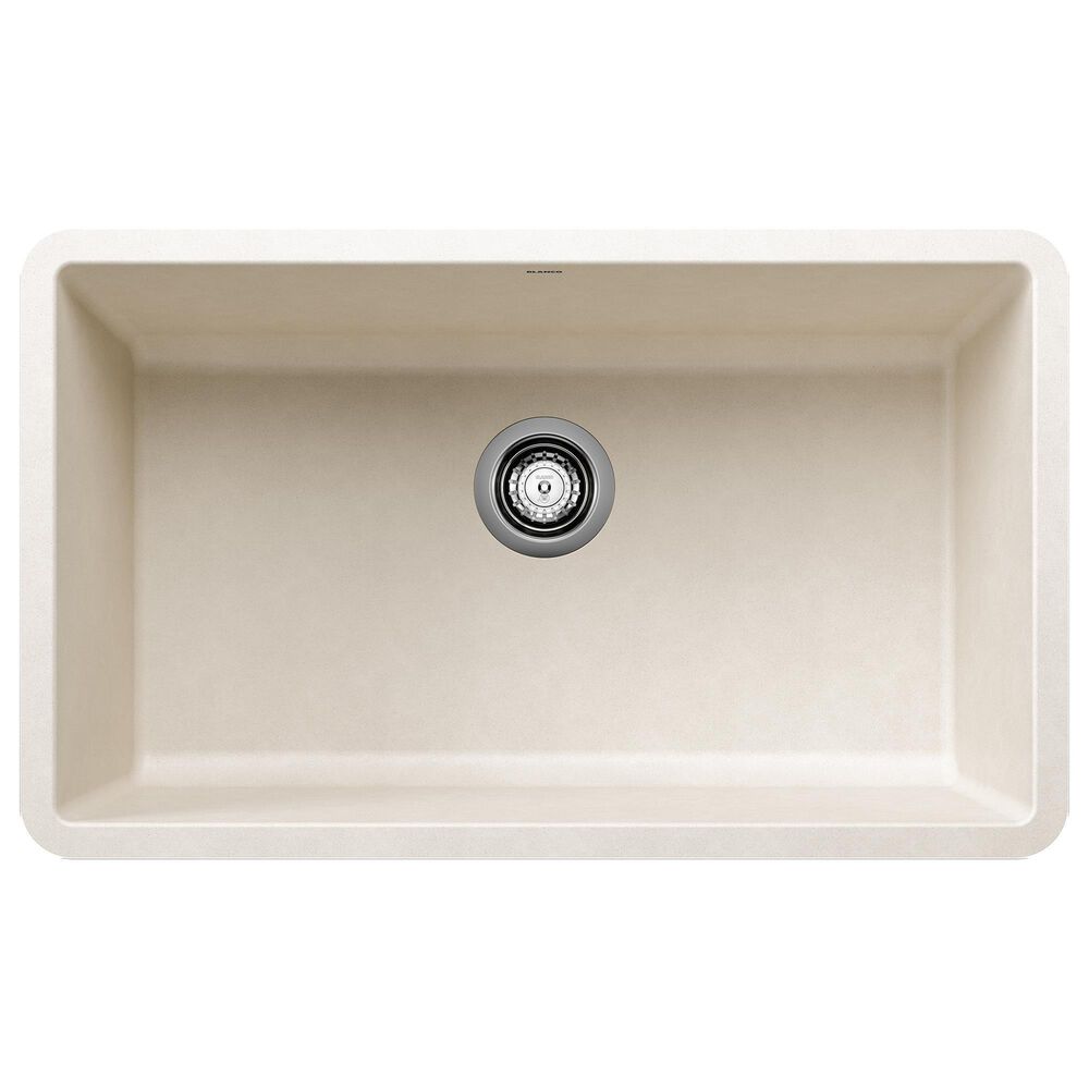 Blanco Precis 30" Single Bowl Kitchen Sink in Soft White, , large