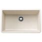Blanco Precis 30" Single Bowl Kitchen Sink in Soft White, , large