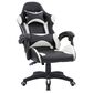 CorLiving Ravagers Gaming Chair in Black/White, , large