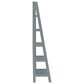 Linon Home Decor Acadia 5-Shelf Ladder Bookcase in Grey, , large