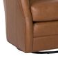 Smith Brothers Swivel Glider Chair in Brown, , large