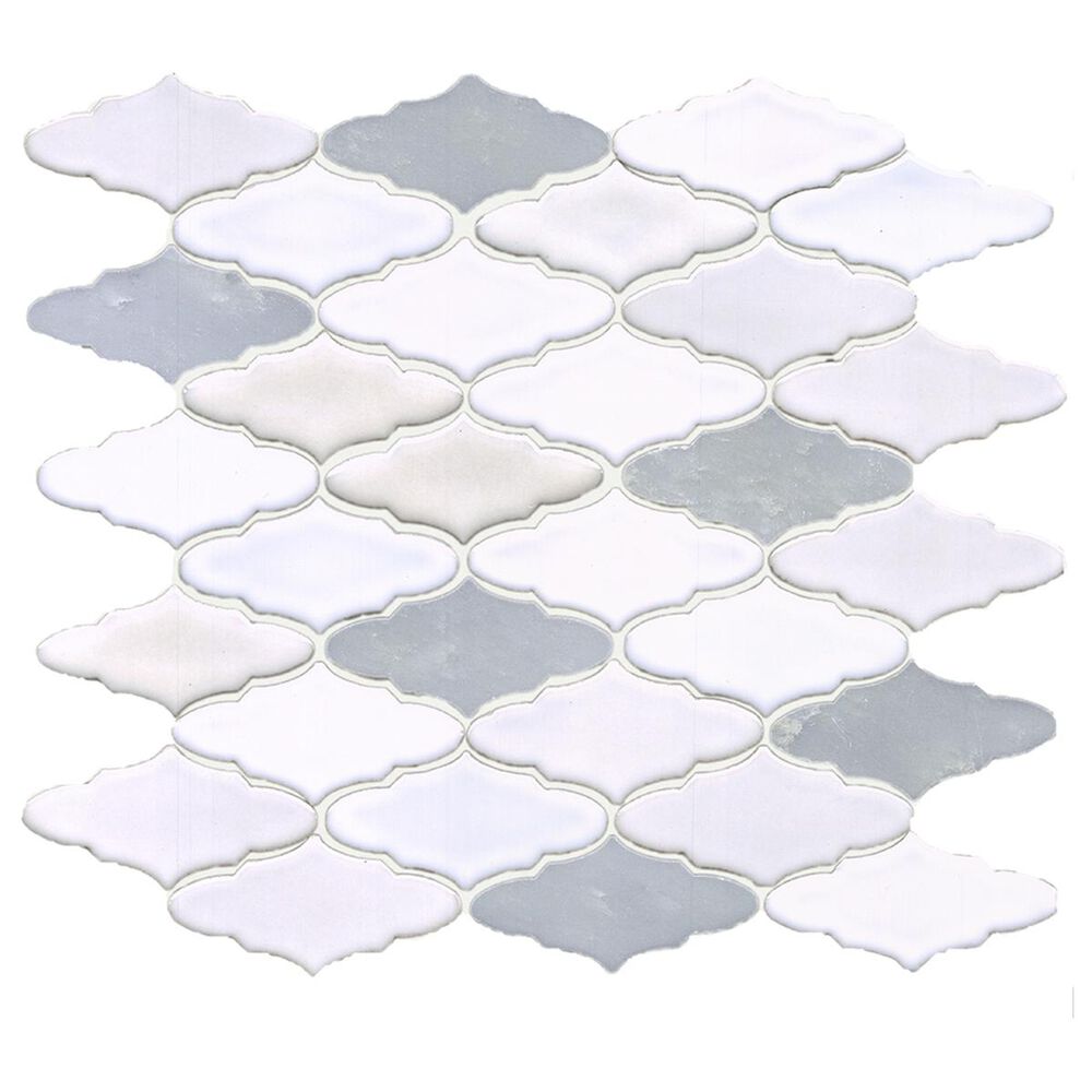 Soci Cityscape Seabrook Monaco 11.22" x 12.60" Ceramic Mosaic Sheet, , large