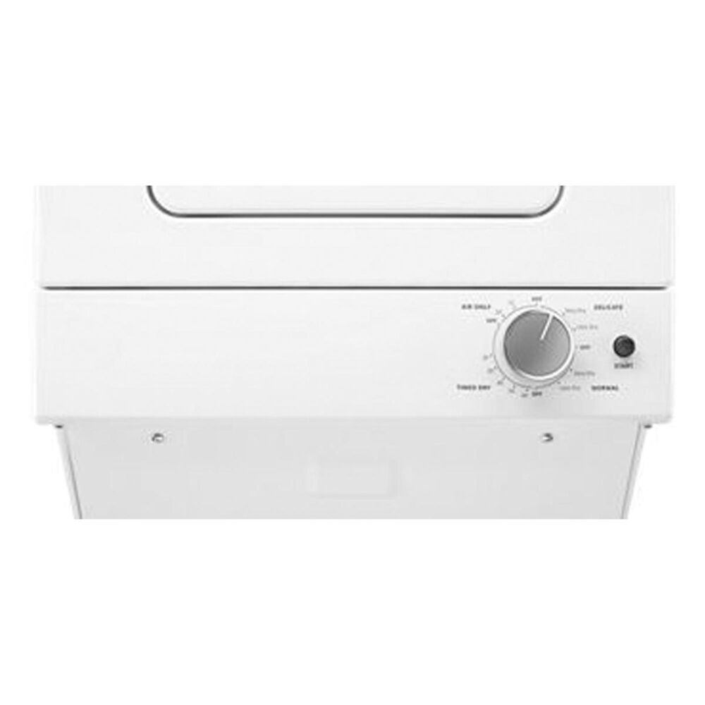 Whirlpool 1.5 Cu. Ft. Electric Stacked Laundry Center 6 Wash Cycles &amp; AutoDry in White, , large