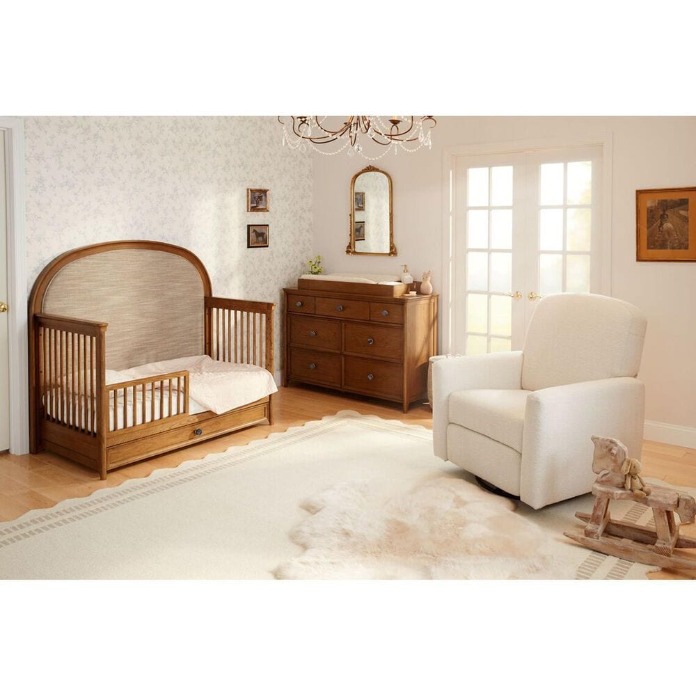 Maxi Cosi Quiet Luxury 6-in-1 Convertible Crib in Dolce Oak, , large