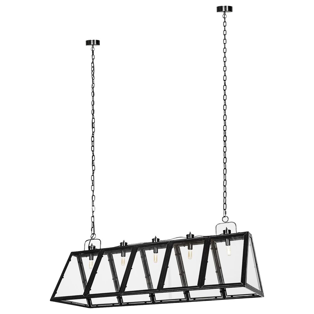 Mercana Antigon II 5-Light Chandelier in Metallic Black, , large