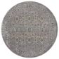 Loloi Bradbury 7"9" Round Grey and Multicolor Area Rug, , large