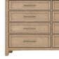 Viceray Collections Jamestown Oak 8 Drawer Triple Dresser in Bleached, , large