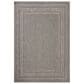 Amber Lewis x Loloi Topanga 7"10" x 10" Natural and Teal Indoor/Outdoor Area Rug, , large