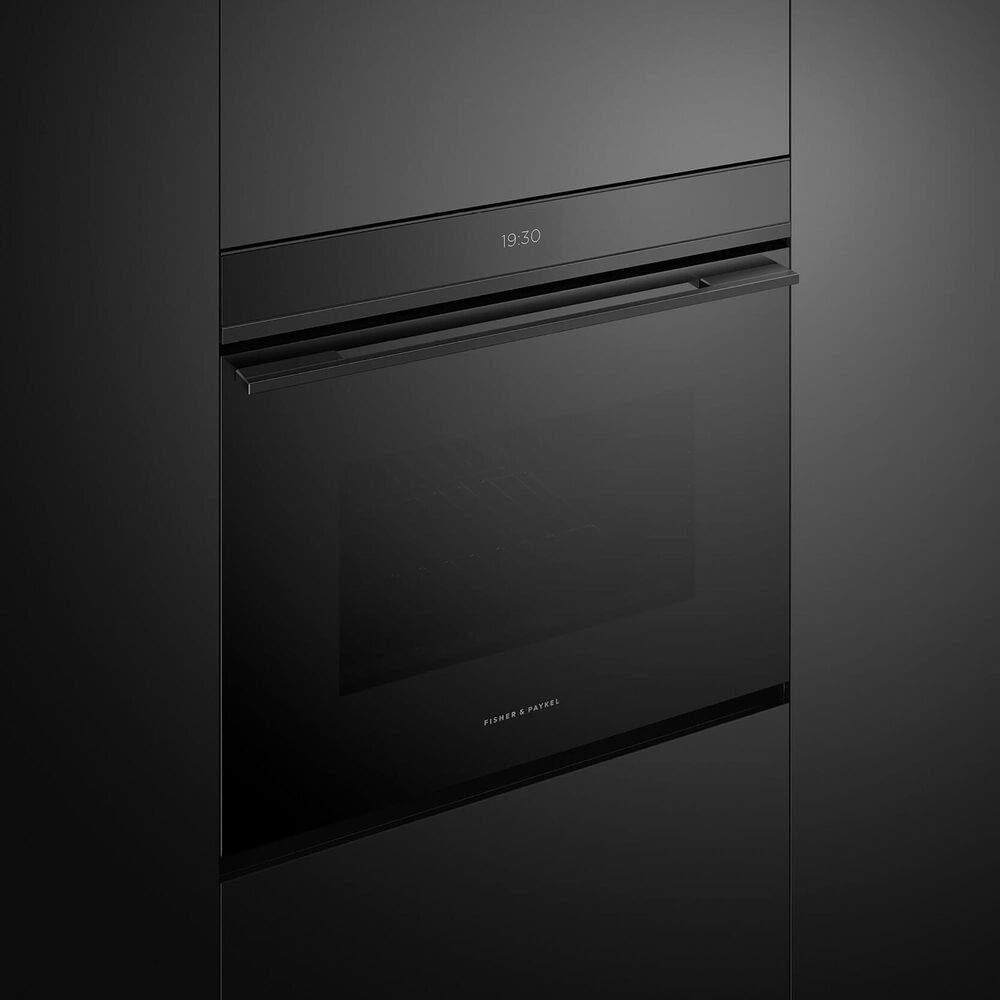 Fisher &amp; Paykel 30&quot; Electric Single Wall Oven with Electronic Touch Control in Black, , large