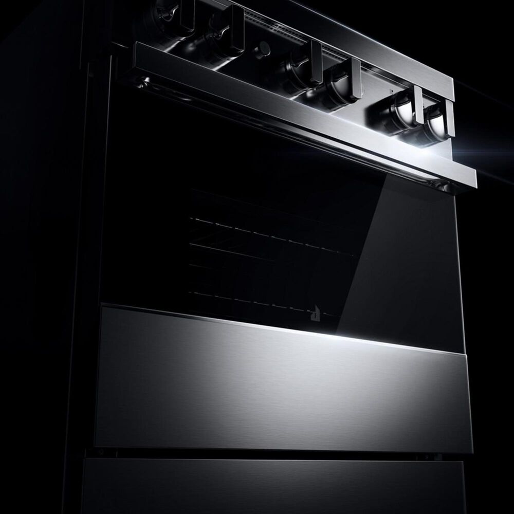 JennAir Noir 30&quot; Dual-Fuel Professional Range in Stainless Steel, , large