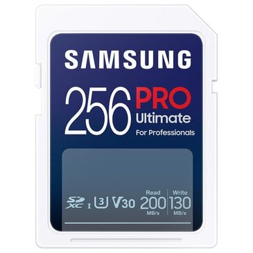 Samsung 256GB PRO Ultimate Full Size SDXC Memory Card, , large