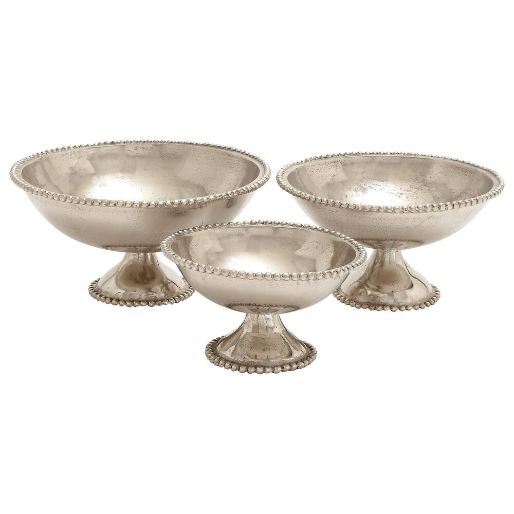 Maple and Jade Assorted Bowls in Silver (Set of 3), , large